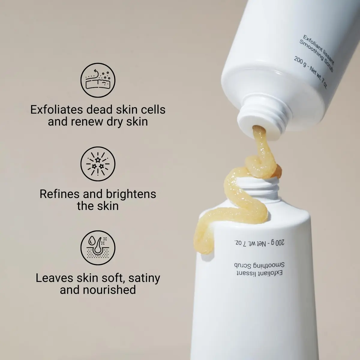 G.M. COLLIN Sweet Gommage 7oz | Honey Enzymes & Sugar Exfoliator for Smooth Skin - view 4