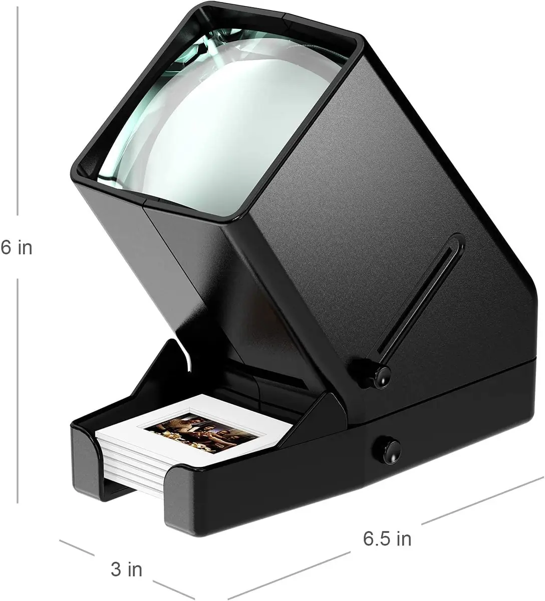 DIGITNOW 35mm Slide and Film Viewer, 3X Magnification, Battery Operation, LED Lighted Illuminated Viewing –for 35mm Slides & Positive Film Negatives - view 6