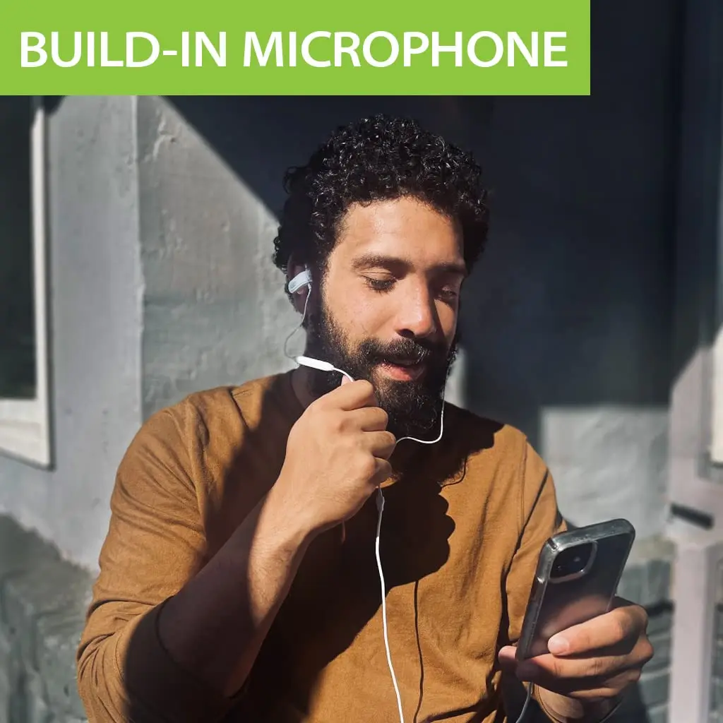 Avantree E171 Wired Earbuds with Microphone & Volume Control | Sweatproof, Secure Fit for Workout & Calls - view 4