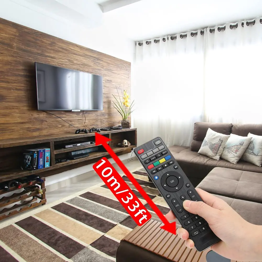 M ugast Universal Remote Control for Tvip Set Top Boxes | 10m (33ft) Range - view 2