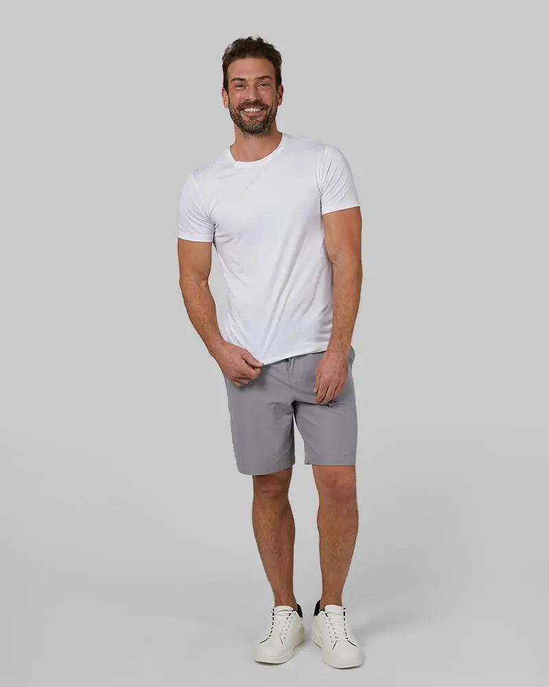 32 Degrees Men's 4 Pack Cool Classic Crewneck T-Shirt, Anti-Odor, Quick Drying, 4-Way Stretch, White, Medium | 4-Pack - view 4