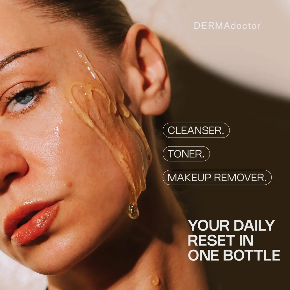 DERMAdoctor Vitamin C Face Wash, 2.37 oz | 3-in-1 Cleanser, Brightening & Hydrating - view 2