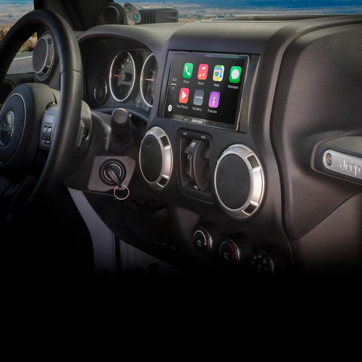 Scosche CR0714DDCS Double DIN Radio Install Dash Kit Compatible with Select 2007-19 Chrysler, Dodge or Jeep Vehicles - Complete Car Stereo Installation Kit - See Fit Guide in Images to Verify Vehicle - view 5