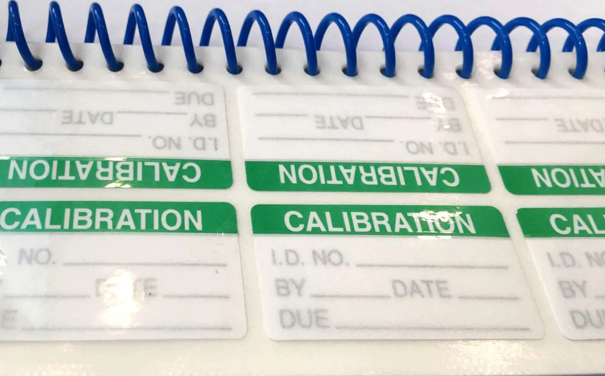 wootile Self Laminating Write-on Calibration Stickers 1 x 2 Inch | Waterproof & Easy to Use - view 6