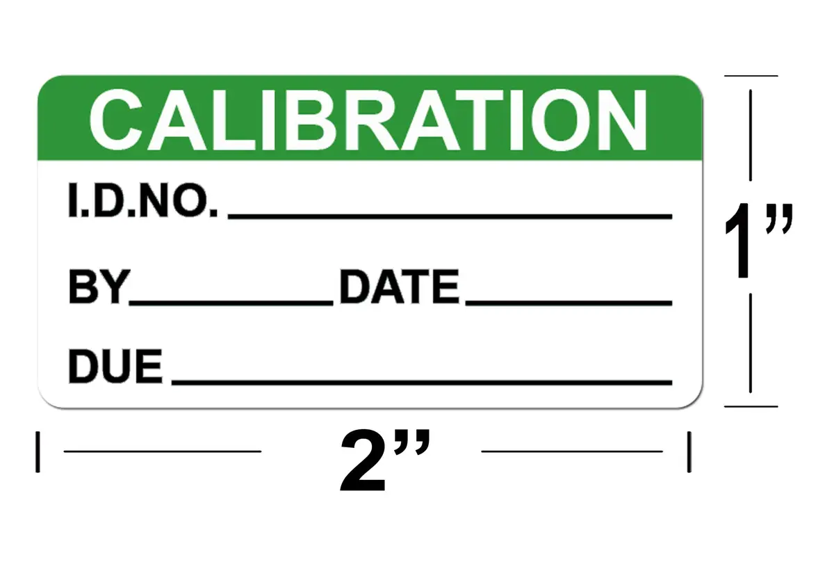 wootile Self Laminating Write-on Calibration Stickers 1 x 2 Inch | Waterproof & Easy to Use - view 7