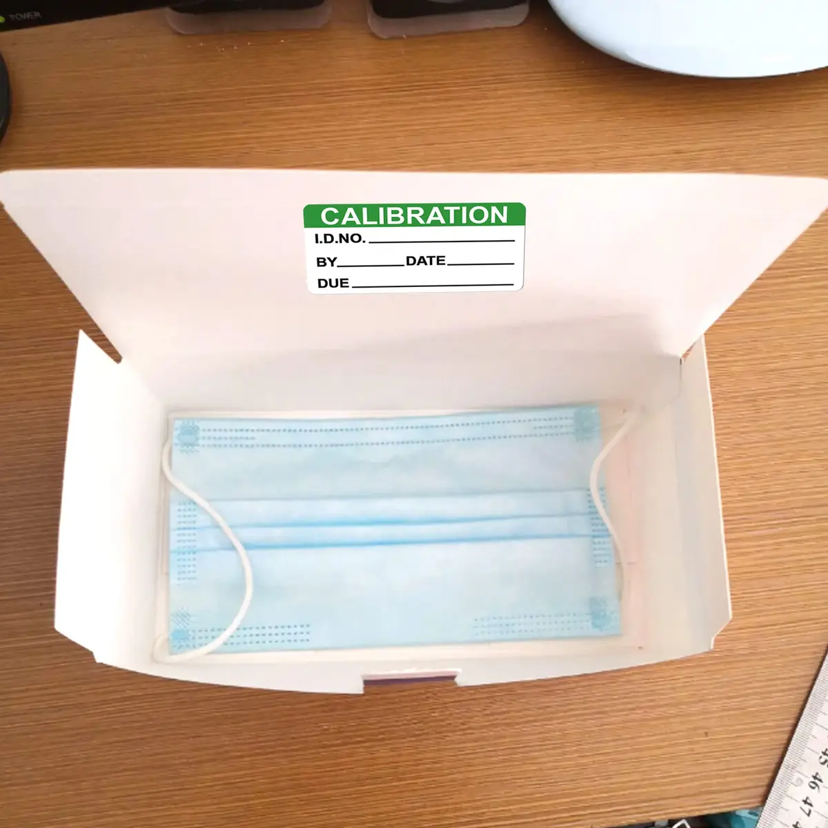 wootile Self Laminating Write-on Calibration Stickers 1 x 2 Inch | Waterproof & Easy to Use - view 4
