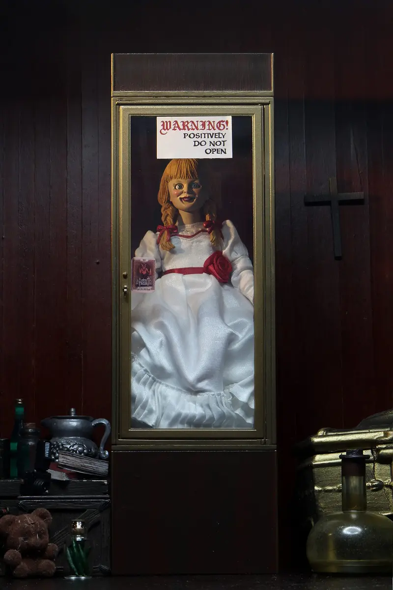NECA Annabelle Clothed Action Figure 8" | Haunted Doll with Interchangeable Heads - view 2