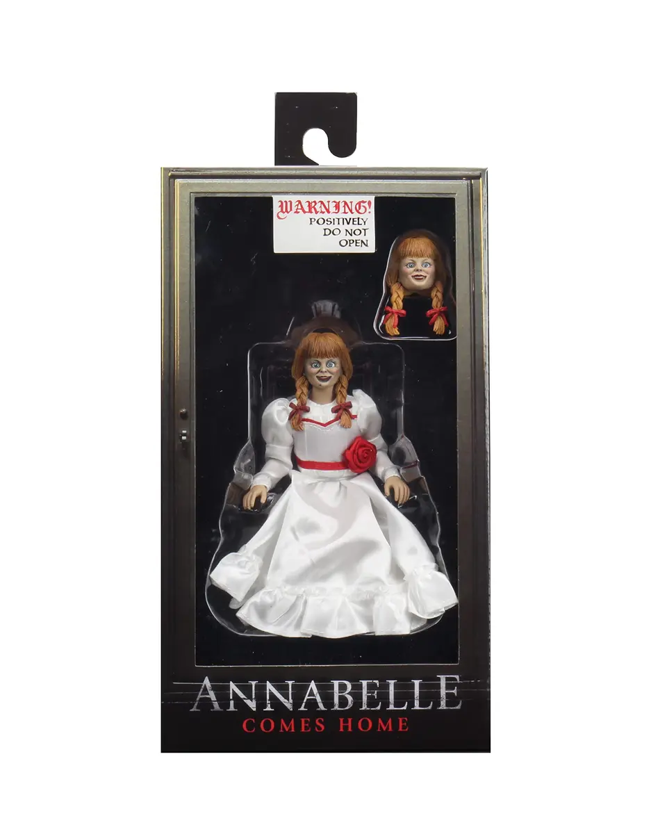 NECA Annabelle Clothed Action Figure 8" | Haunted Doll with Interchangeable Heads - view 3