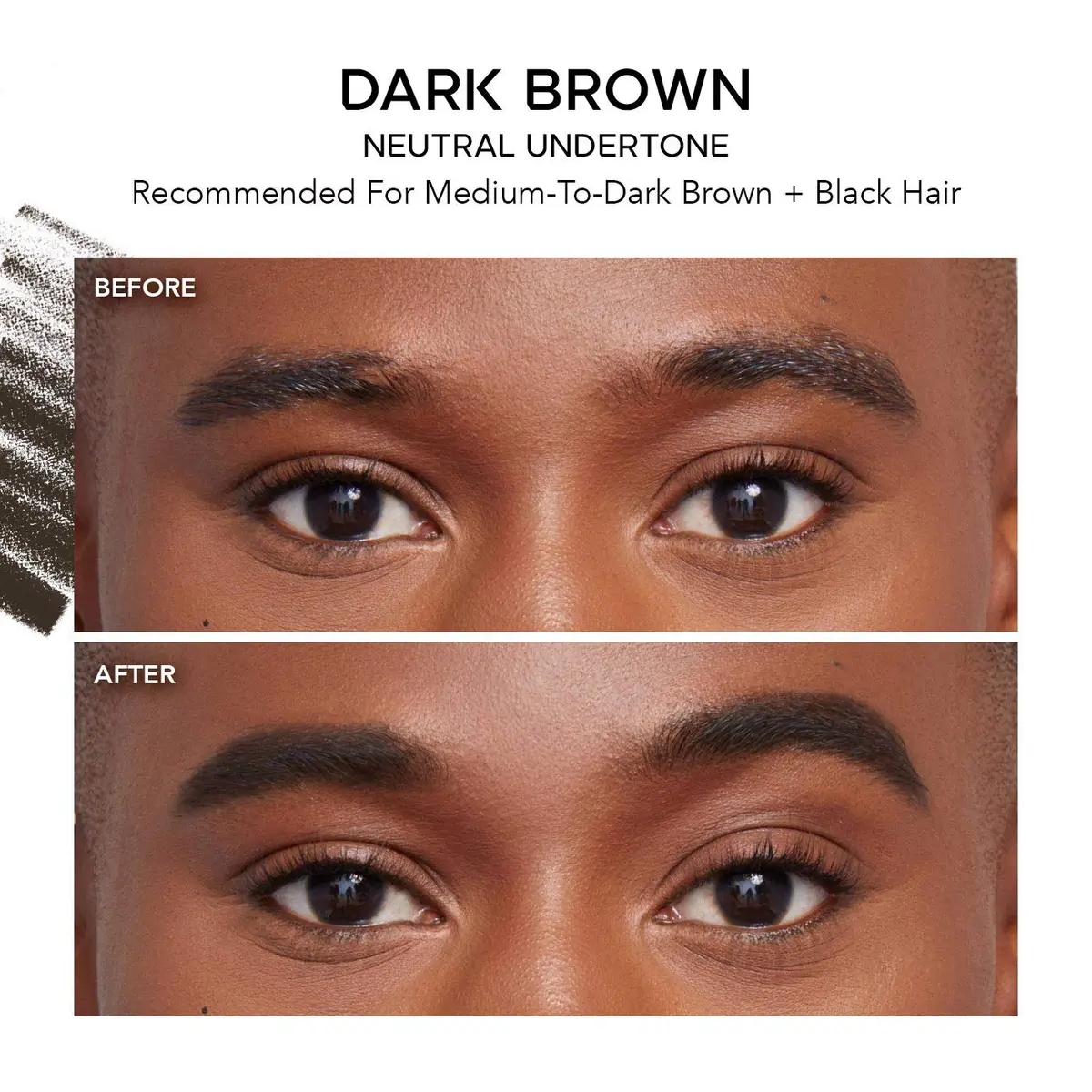 Haus Laboratories THE EDGE Micro-Tip Precision Brown Pencil Dark Brown | Cruelty-Free & Unisex - view 5