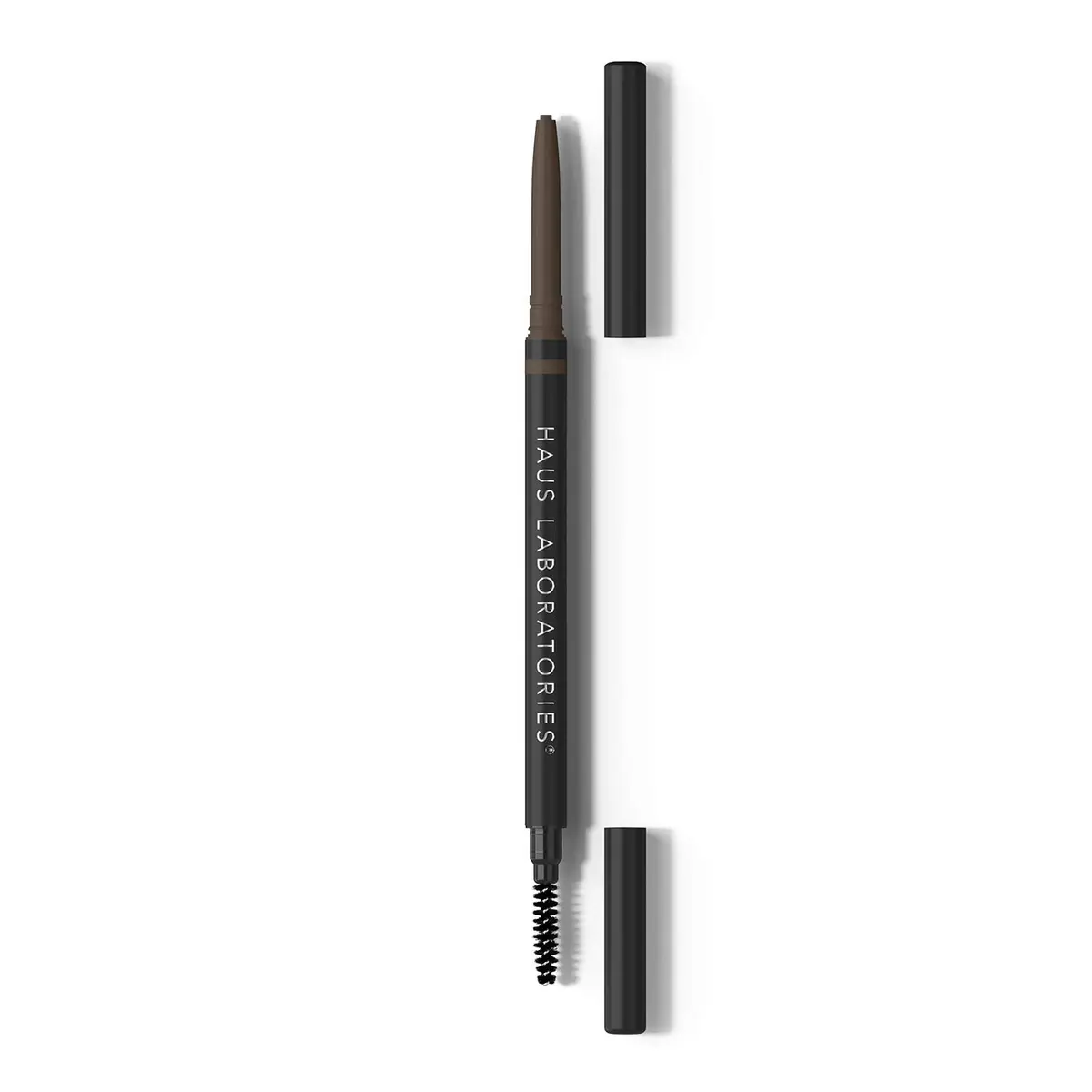 Haus Laboratories THE EDGE Micro-Tip Precision Brown Pencil Dark Brown | Cruelty-Free & Unisex - view 2