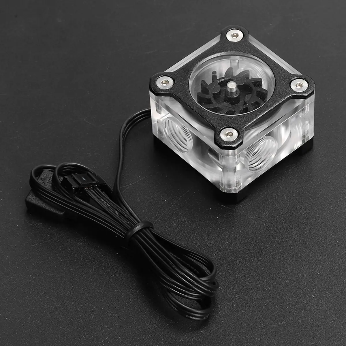 Tangxi Water Flow Meter for PC G1/4 Acrylic Impeller Water Cooling System | Visual Flow Indicator, Sealing Ring, Durable Material - view 6