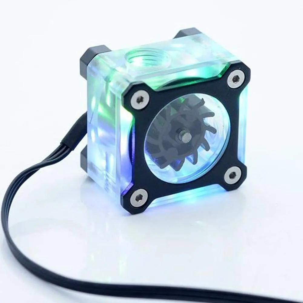 Tangxi Water Flow Meter for PC G1/4 Acrylic Impeller Water Cooling System | Visual Flow Indicator, Sealing Ring, Durable Material - view 3