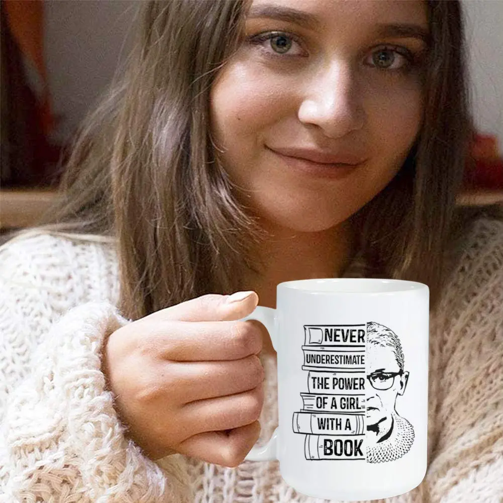 Bubble Hugs Bookworm Mug 15oz | Bookish Coffee Mug for Readers & Book Clubs - view 7