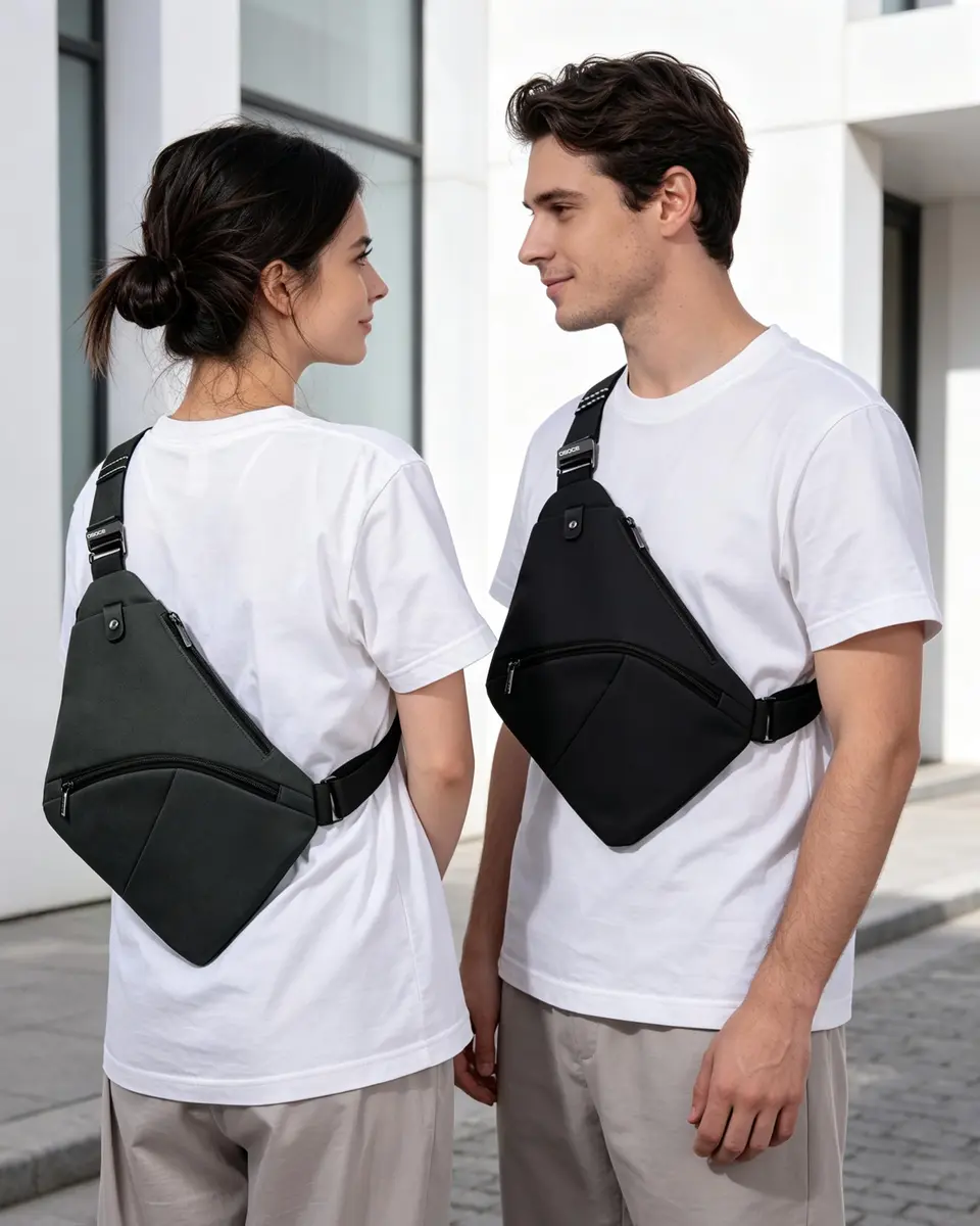 OSOCE Crossbody Bag for Men, RFID Blocking Anti-Theft, 2.0S | Waterproof Casual Daypack with Adjustable Strap - view 2
