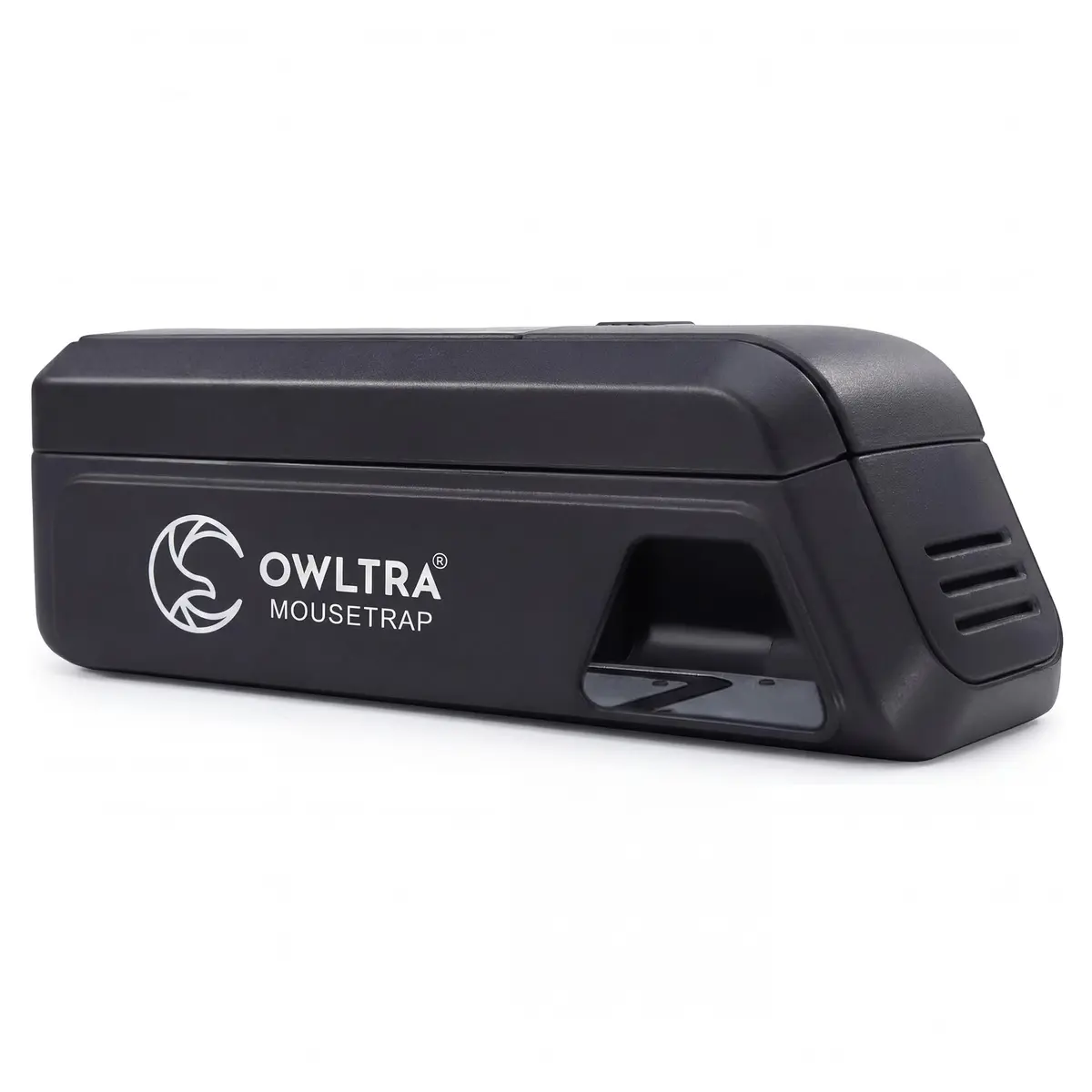OWLTRA Indoor Electric Mouse Trap | Humane Rodent Zapper with Pet Safe Trigger, Black, Small - main product image