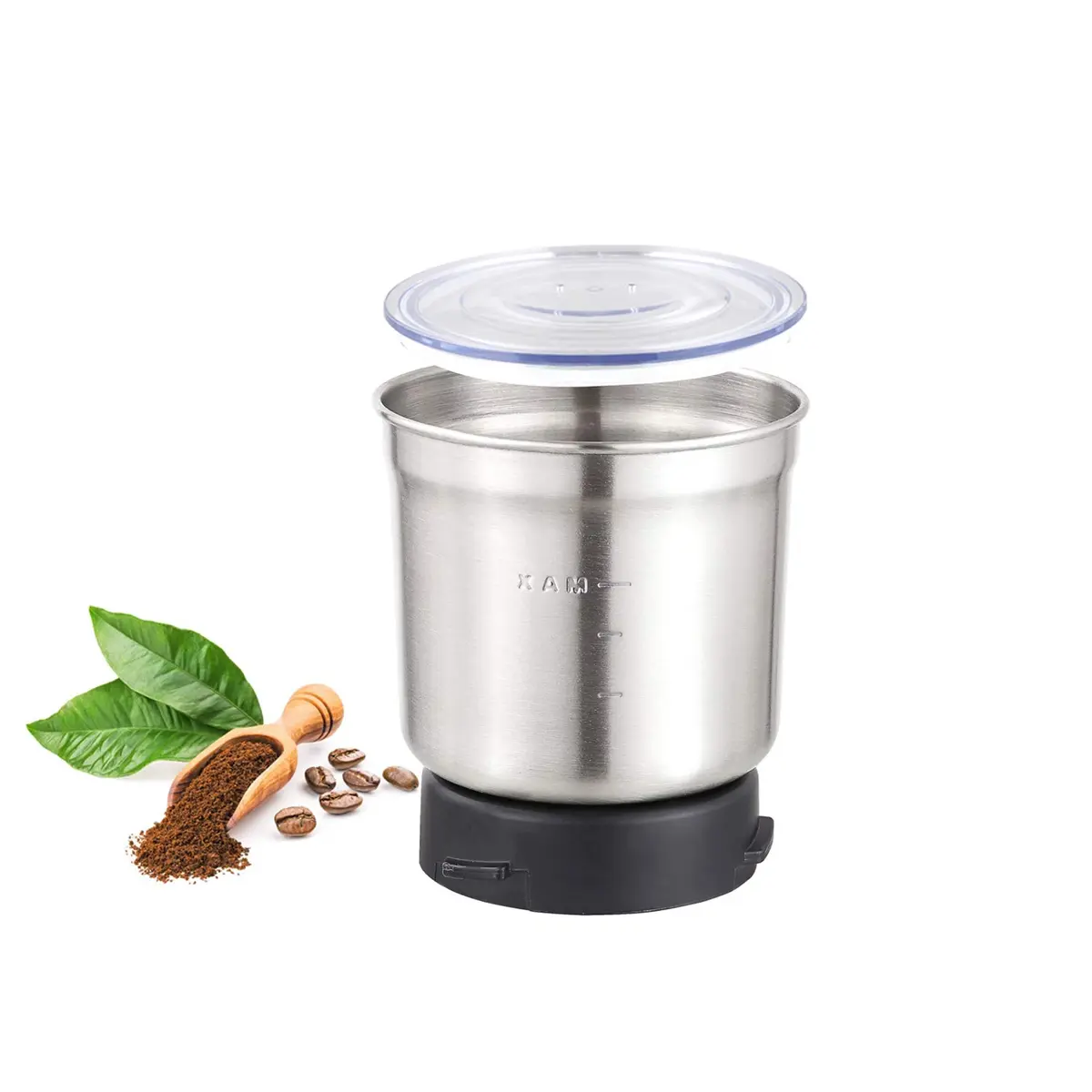 DR MILLS Stainless Steel Grinding Cup for DM-7412N & DM-7412M | SUS 304 Blade, 70g Capacity, Compatible Only with DM-7412M/DM-7412N - main product image