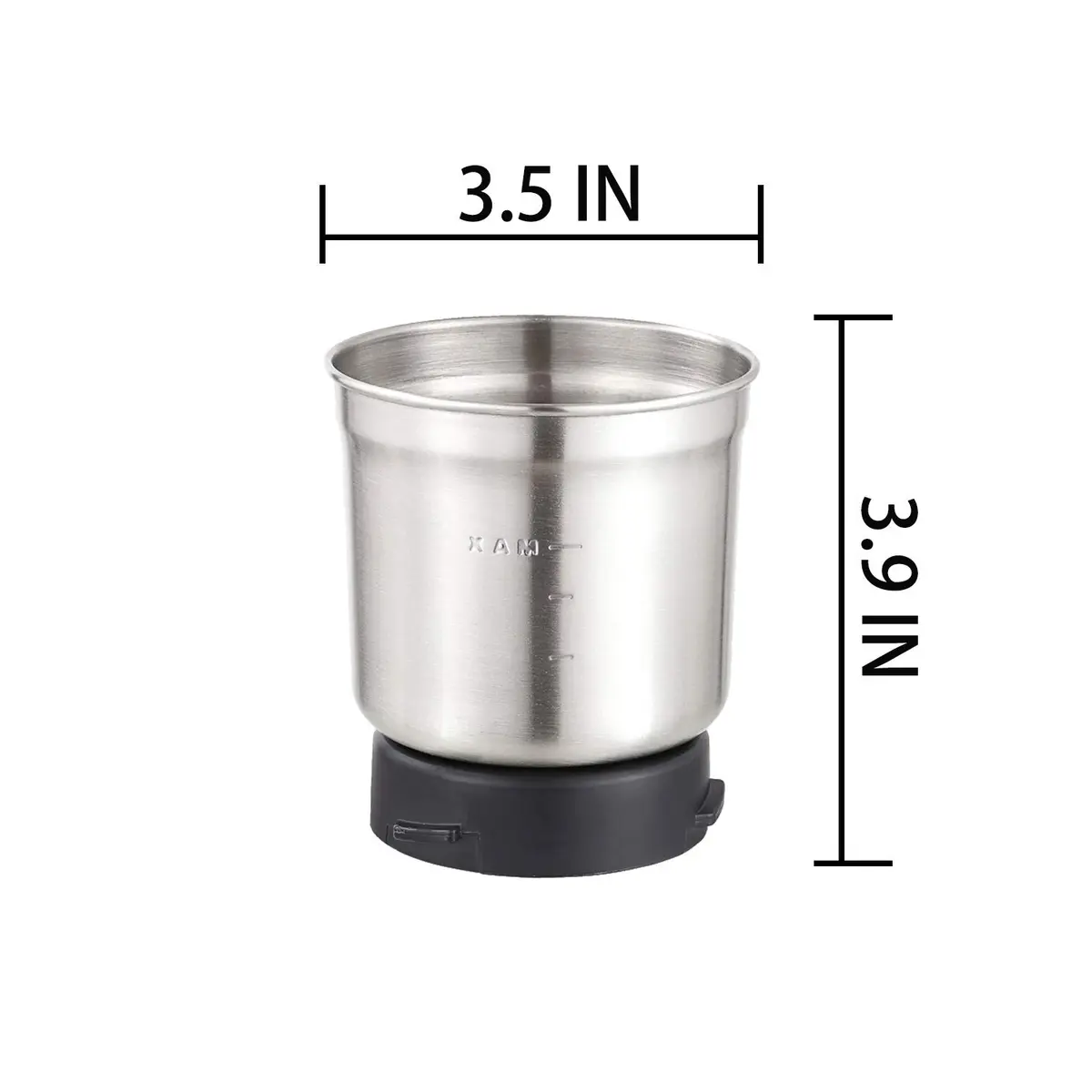 DR MILLS Stainless Steel Grinding Cup for DM-7412N & DM-7412M | SUS 304 Blade, 70g Capacity, Compatible Only with DM-7412M/DM-7412N - view 4