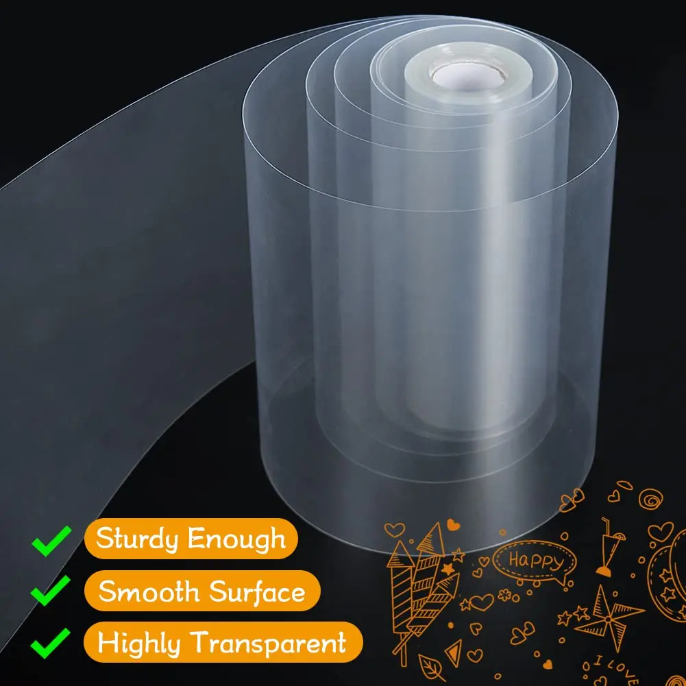 YQL Cake Collar 8 Inch | Acetate Cake Collar Roll for Baking & Decor (8in x 394in) - view 4