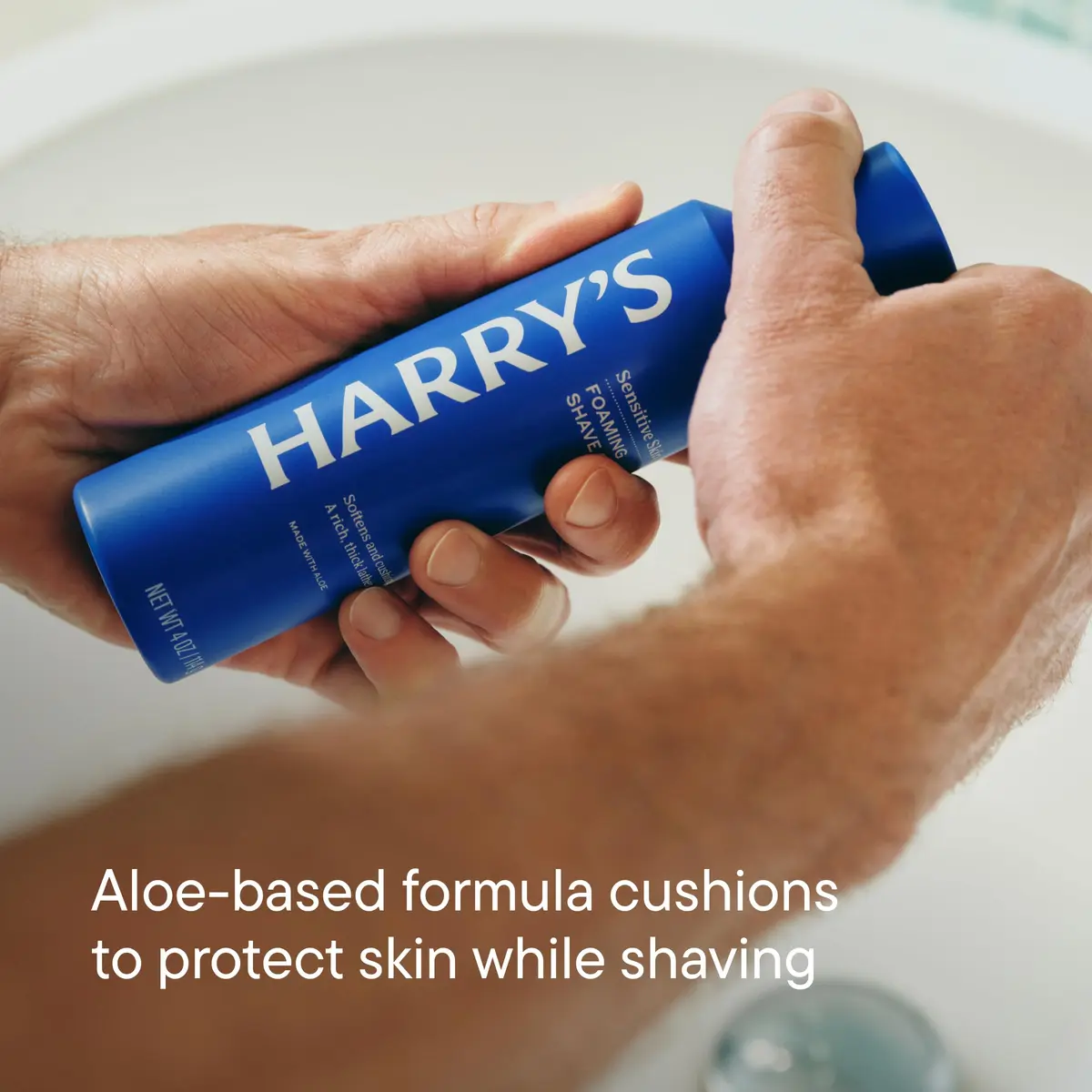 Harry's Original Shaving Kit for Men - Razor Handle, 3 Refills, Shave Gel | Close, Comfortable Shave with German Engineering (120 chars) - view 6