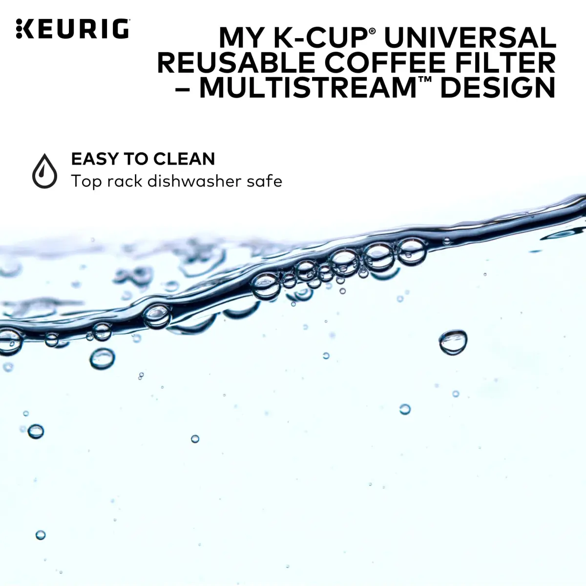 Keurig My K-Cup Reusable Coffee Filter Gray | Brew Ground Coffee with MultiStream Technology - view 7