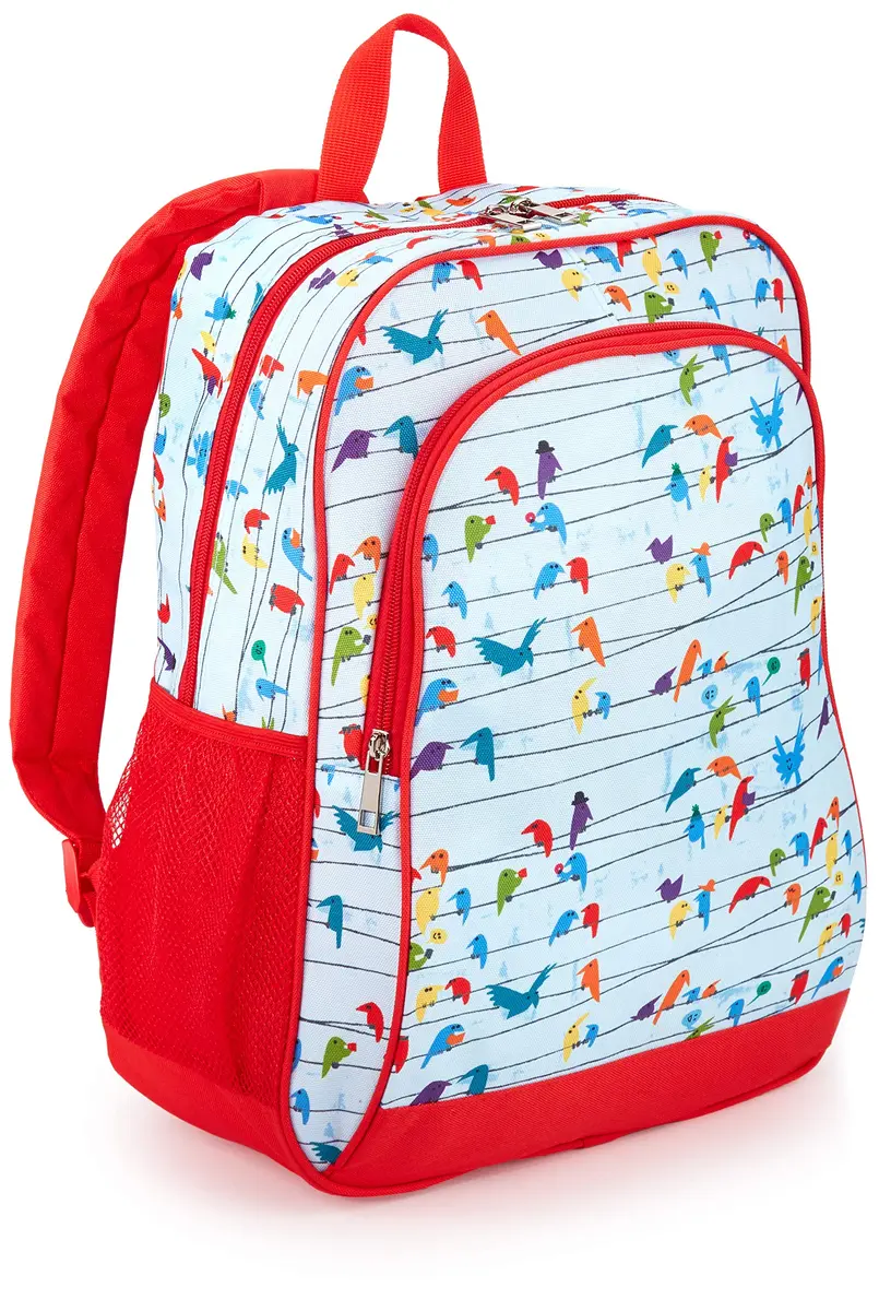 Nupro Kids Backpack Birds | Compatible with Fire Tablets & Kindle Kids Edition, Ages 3+ - main product image