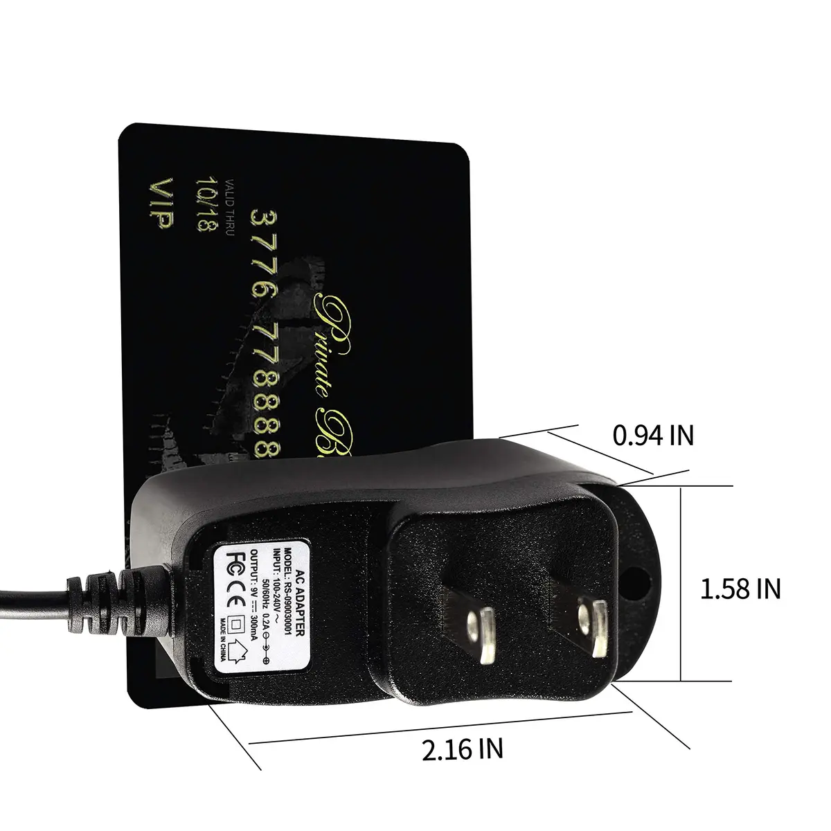 FLAMMA 9V 300mA Power Supply for Electric Guitar Effects Pedals Tip Negative | Isolated, Noise-Free, 150cm Cable - view 4