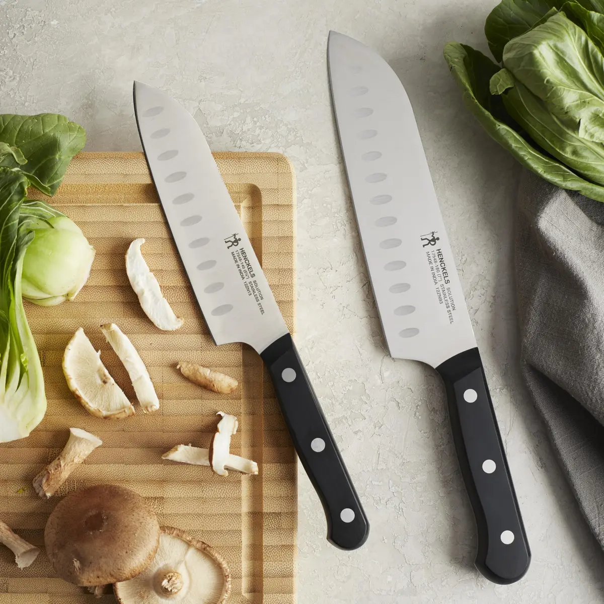 HENCKELS Solution Santoku Knife Set 2-pc | Razor-Sharp, German Engineered - view 7