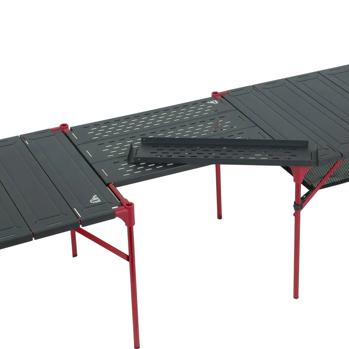 iClimb Large Extendable Folding Camping Table | Waterproof Aluminum, 66 lbs Max Load, Compact & Stable - view 9