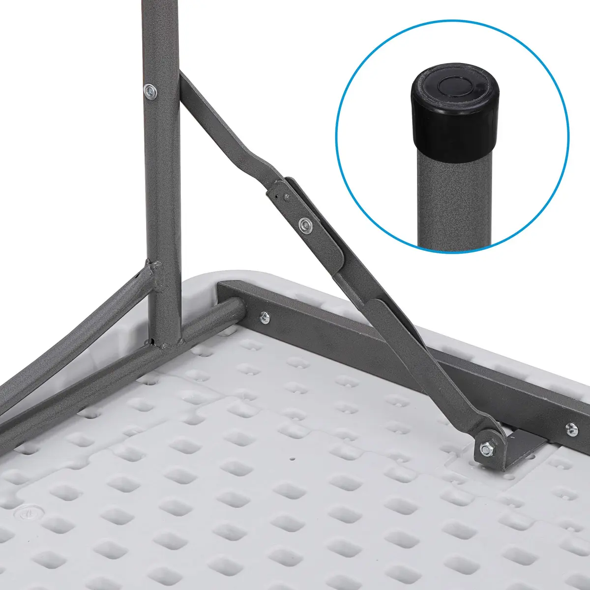 ZENY 3 Foot Portable Folding Table Camping Picnic Table Indoor Outdoor Dining Party Picnic Plastic Table | Lightweight & Durable - view 8