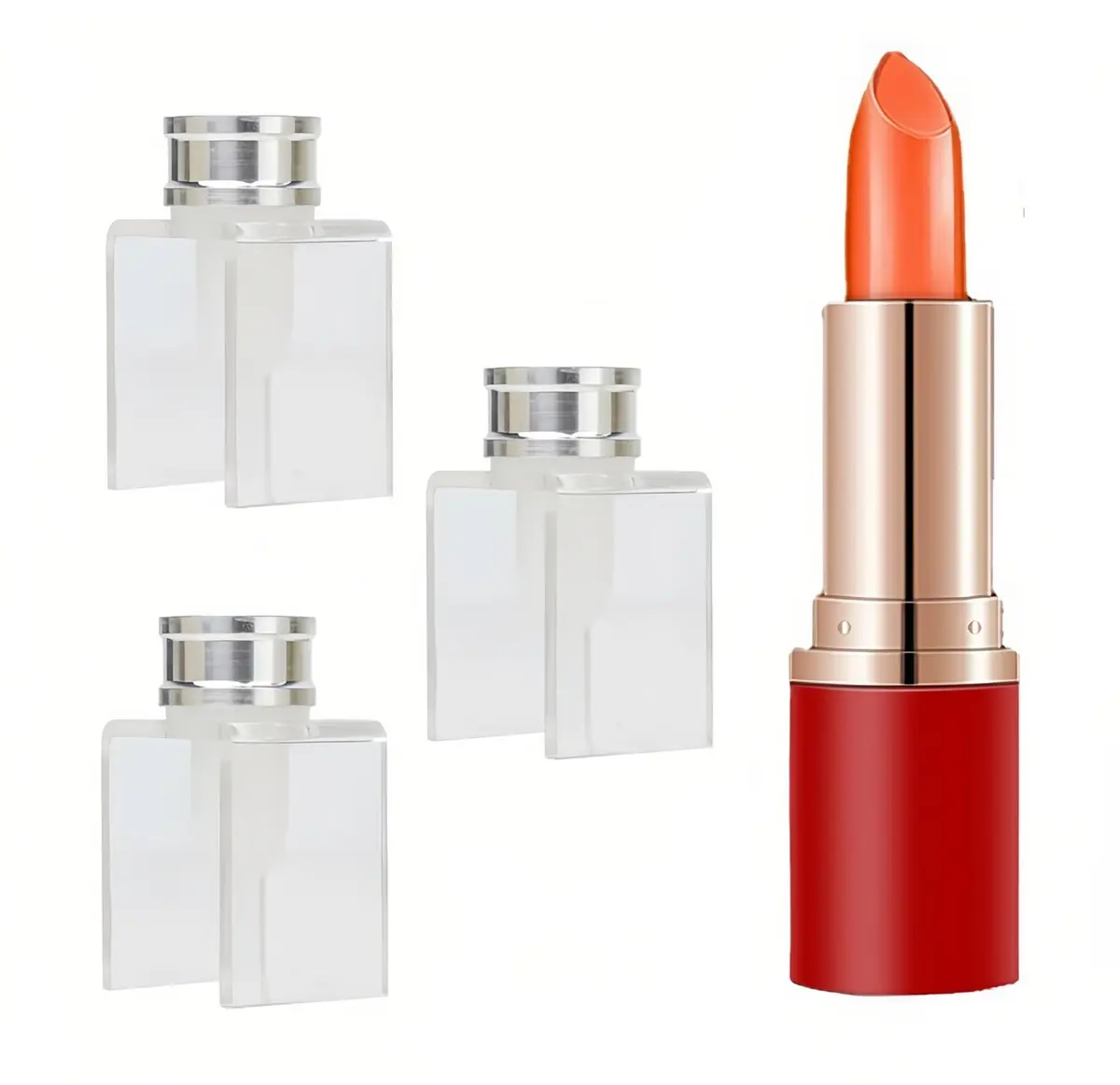 SYBL Lipstick Mold Set 12.1mm | Reusable Silicone DIY Lip Balm & Lipstick Maker - main product image