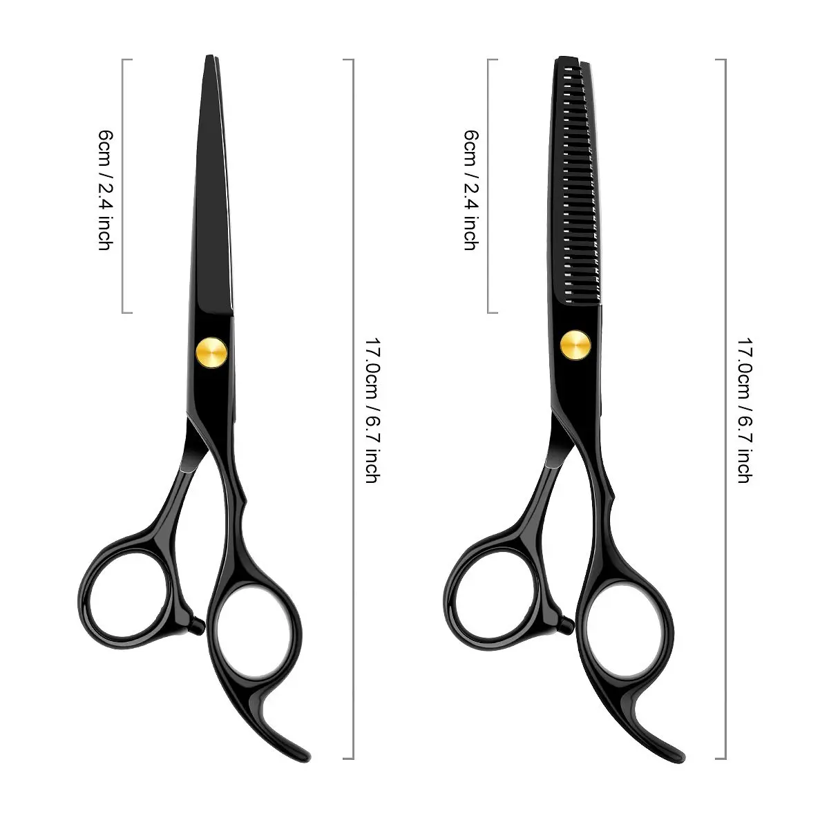 Himart Professional Hair Cutting Kit | Home Haircut, Thinning Shears, Case (70-120c) - view 4