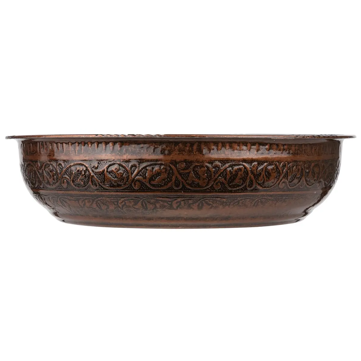 Alisveristime Turkish Hammam Bowl, Zamac, 20 cm | Authentic Turkish Bath Accessory for Spa & Decor - view 6