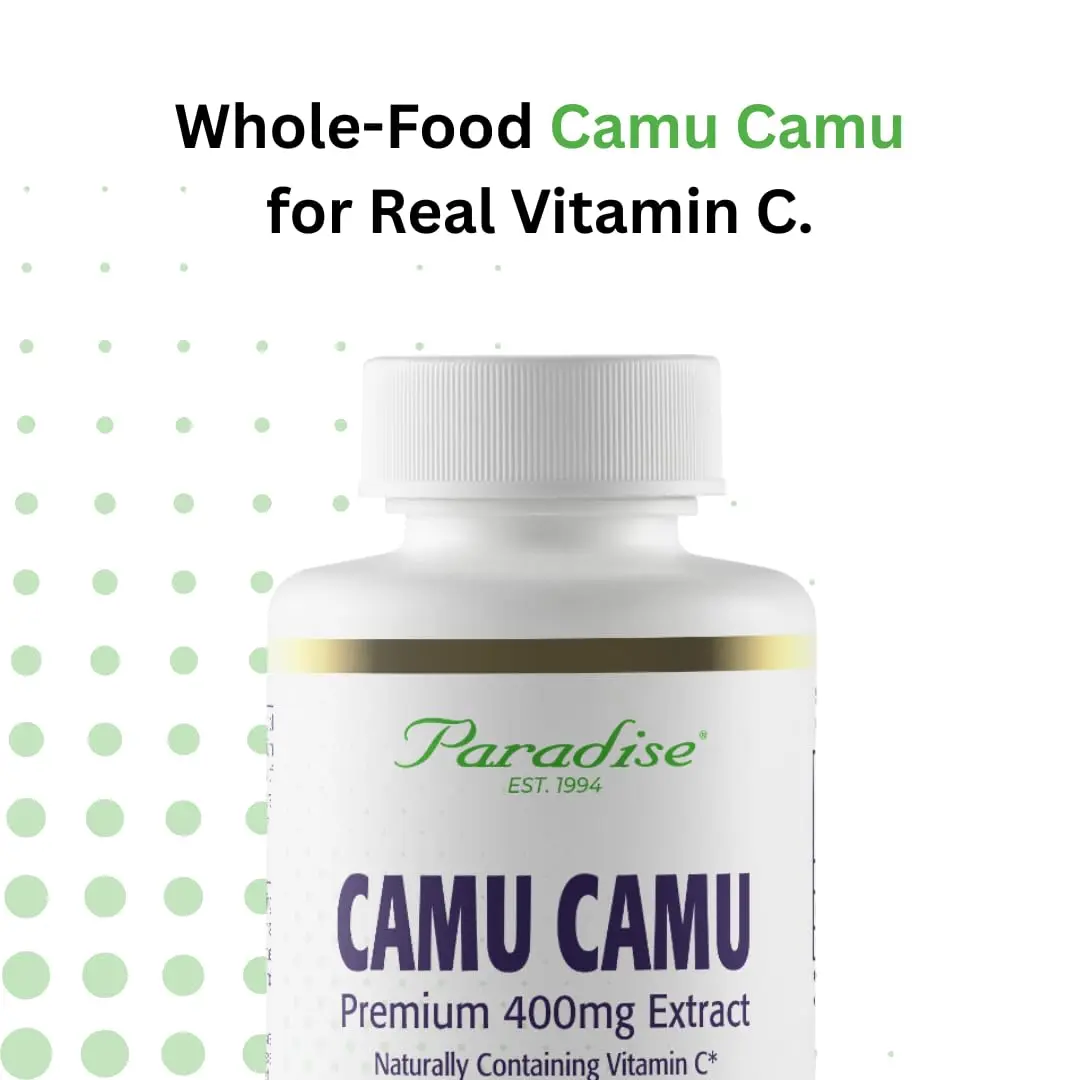 Paradise Herbs & Essentials Organic Camu Camu Extract 400 mg 180 Caps | Supports Immune & Antioxidant Health - view 7