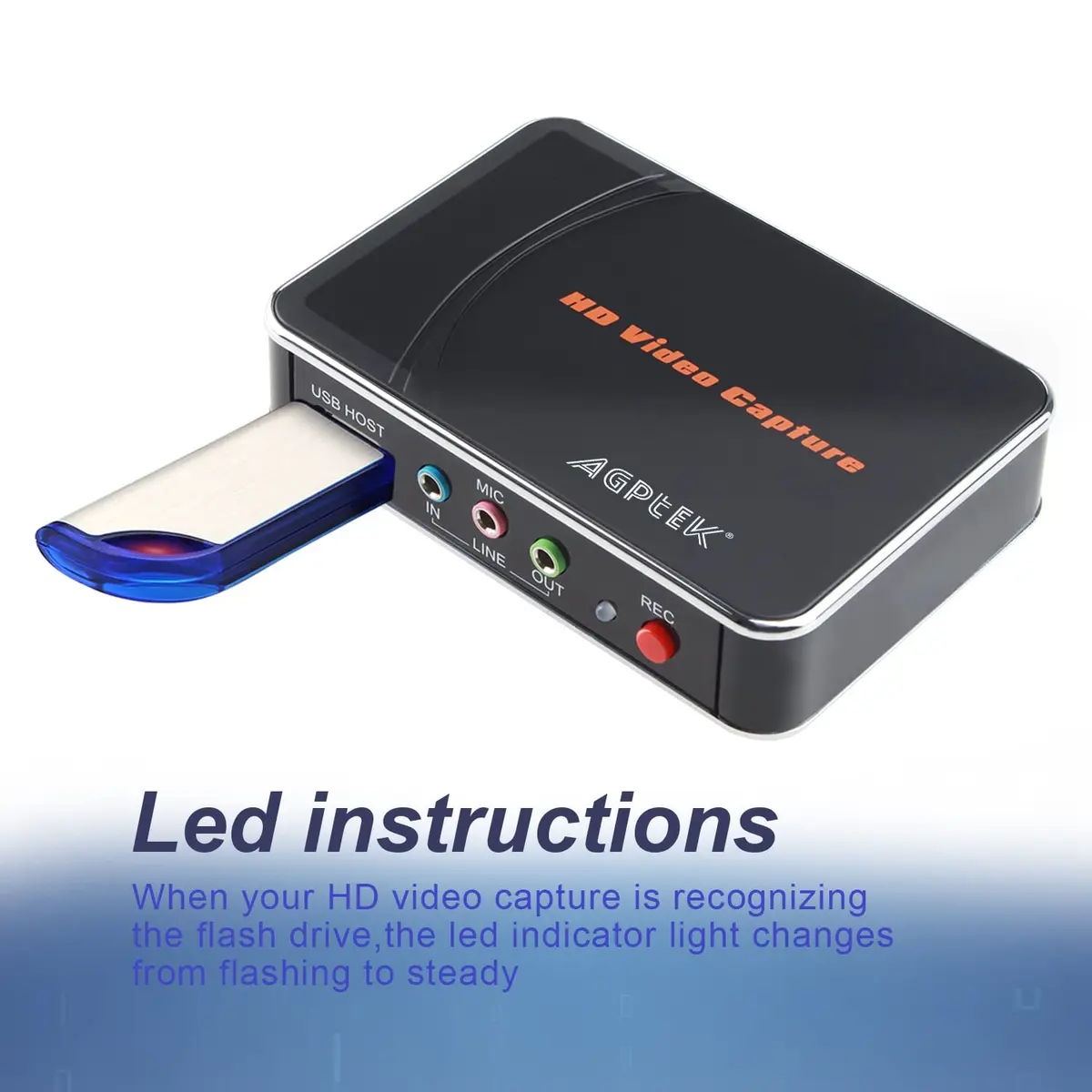 BlumWay 32GB FAT32 USB 2.0 Flash Drive | Data Storage for Computers & Devices - view 3