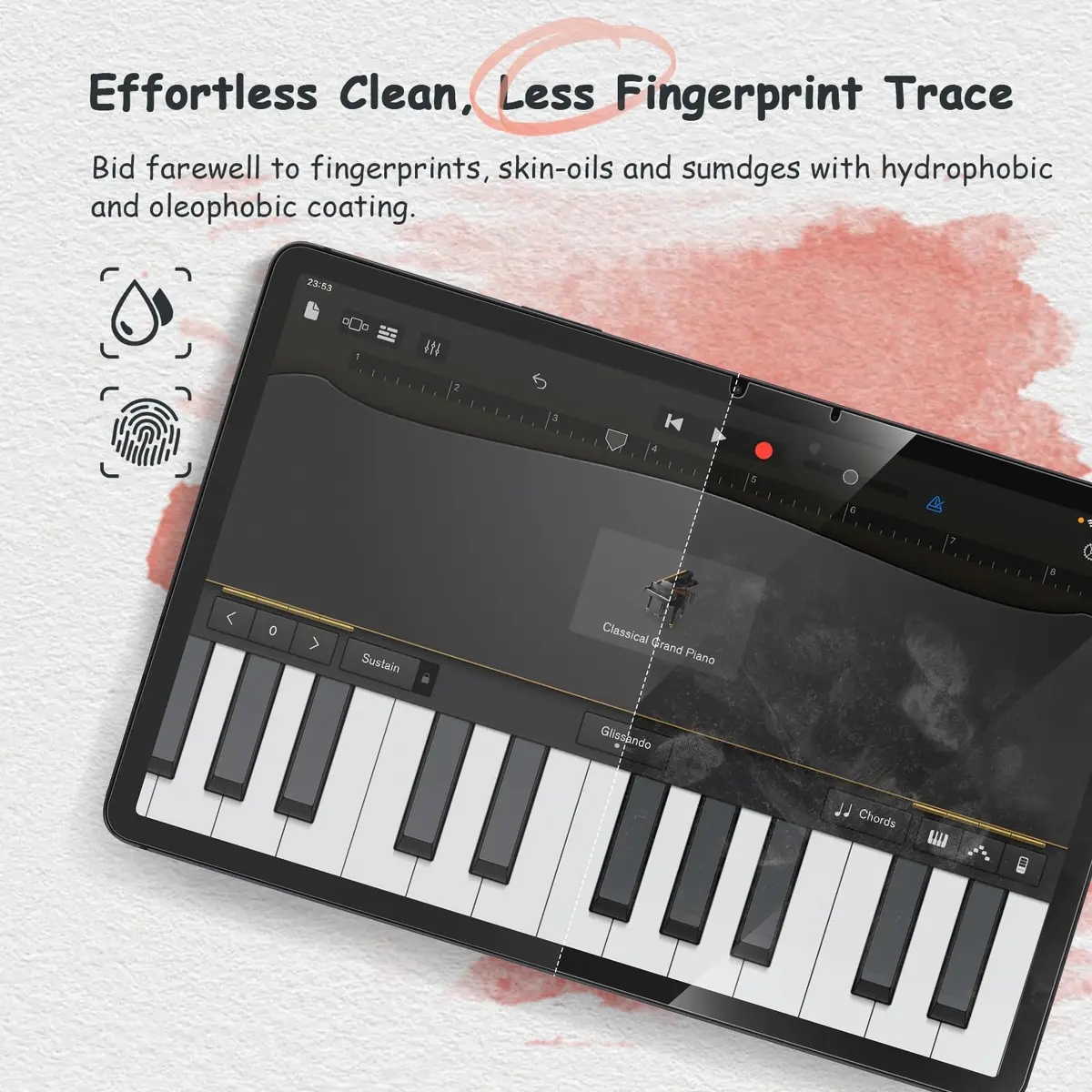 bersem Paper Screen Protector for Samsung S11/S10 Lite/S10 FE/S9FE/S9/S8/S7 | Anti-Glare, Paper Feel, High Sensitivity - view 6