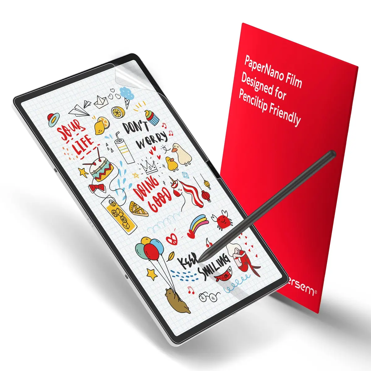 bersem Paperfeel Screen Protector for Samsung S10+ / S9+ / S9 FE+ / S8+ / S7 FE / S7+ | Paper-Like Feel & Anti-Glare - main product image