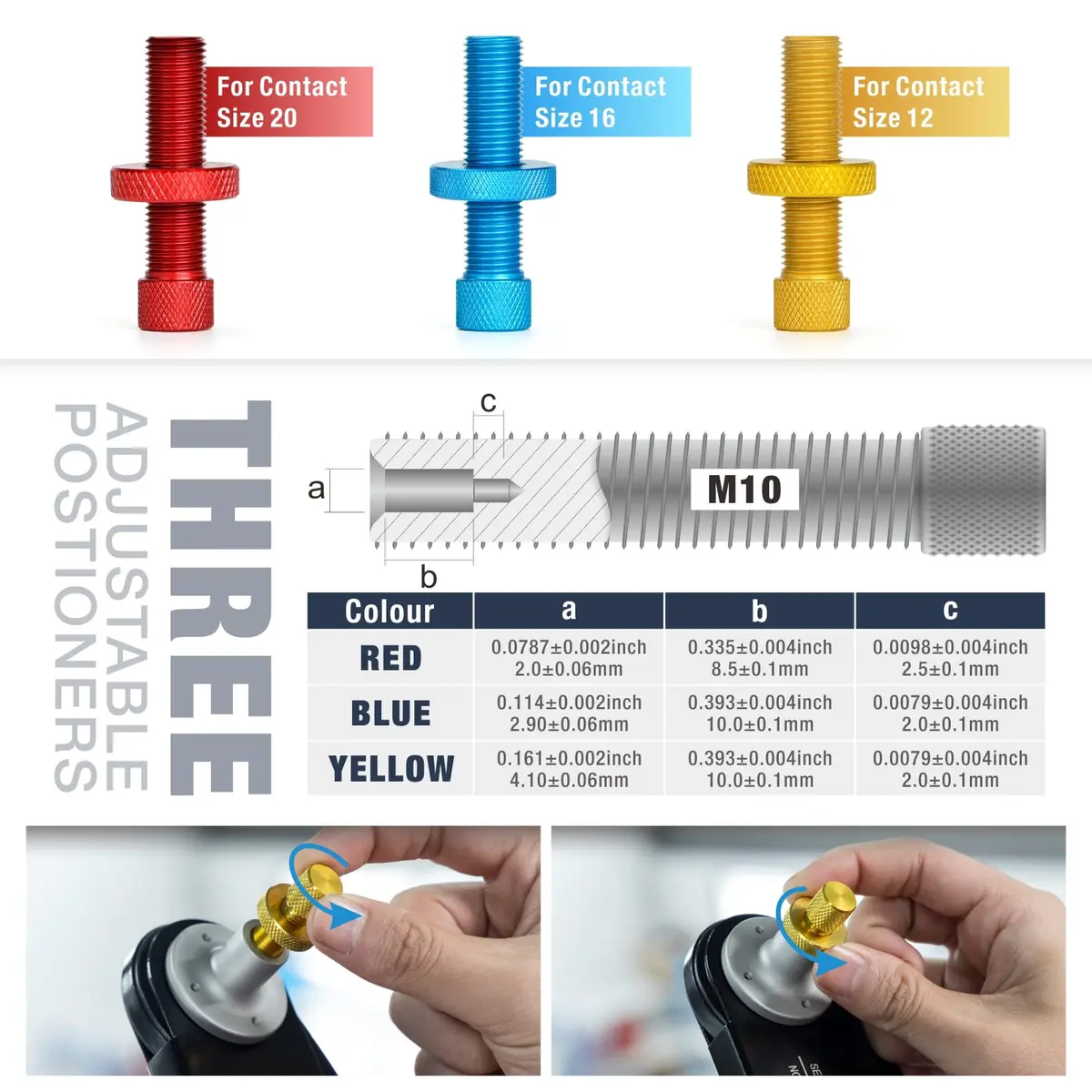 IWISS iCrimp Deutsch Terminal Crimper, 26-12 AWG | Precise, Durable, Automotive & Marine Use - view 5