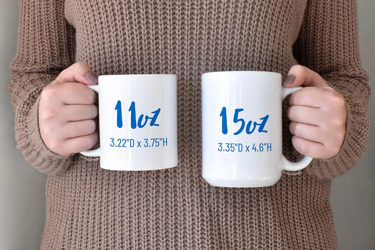 PixiDoodle Dragon Coffee Mug - Self Love Fantasy Dragon 15 oz | Unique Geeky Gift - view 4