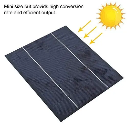 Bnineteenteam 6W 6V Solar Panel 200mm x 170mm | Monocrystalline Silicon for DIY Projects - view 3