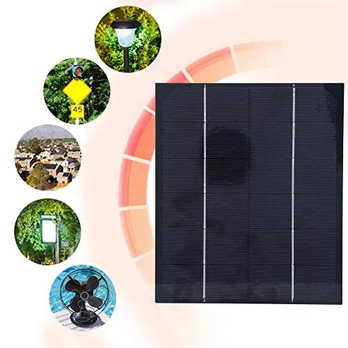 Bnineteenteam 6W 6V Solar Panel 200mm x 170mm | Monocrystalline Silicon for DIY Projects - view 6