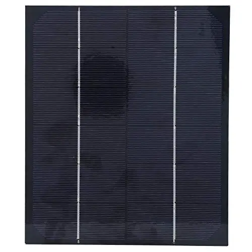 Bnineteenteam 6W 6V Solar Panel 200mm x 170mm | Monocrystalline Silicon for DIY Projects - view 8
