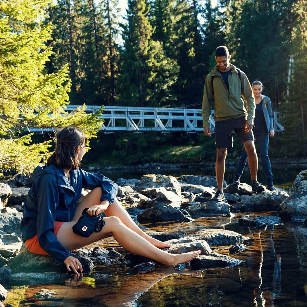 Fjällräven High Coast Shoulder Pack - Navy | Durable Recycled Polyamide - view 3