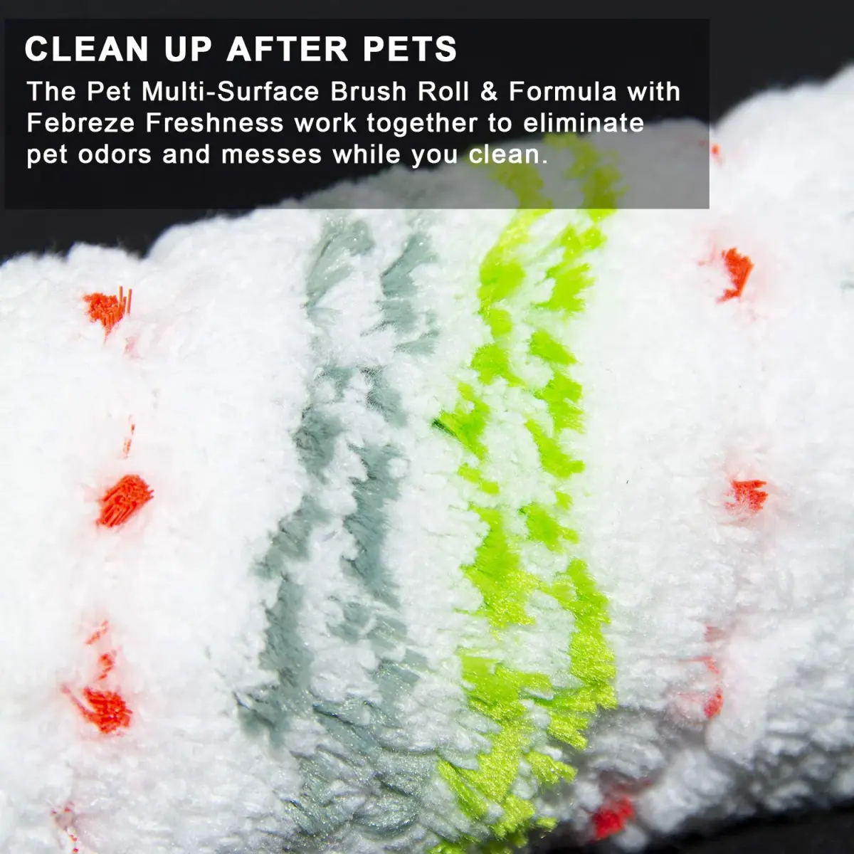 LBLVBNEWD Multi-Surface Pet Brush Rolls & Vacuum Filters 2554 & 1866 Replacement Parts for Bissell CrossWave Max (3 Brush Rolls + 3 Filters) - view 5