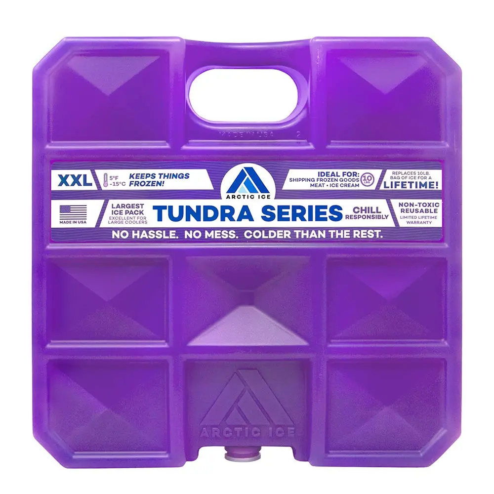 Arctic Ice Tundra Series XX-Large Reusable Ice Pack 4.54 kg (10 lb) 2-Pack | Maintains 5°F Freezer Temperature for Days - view 2