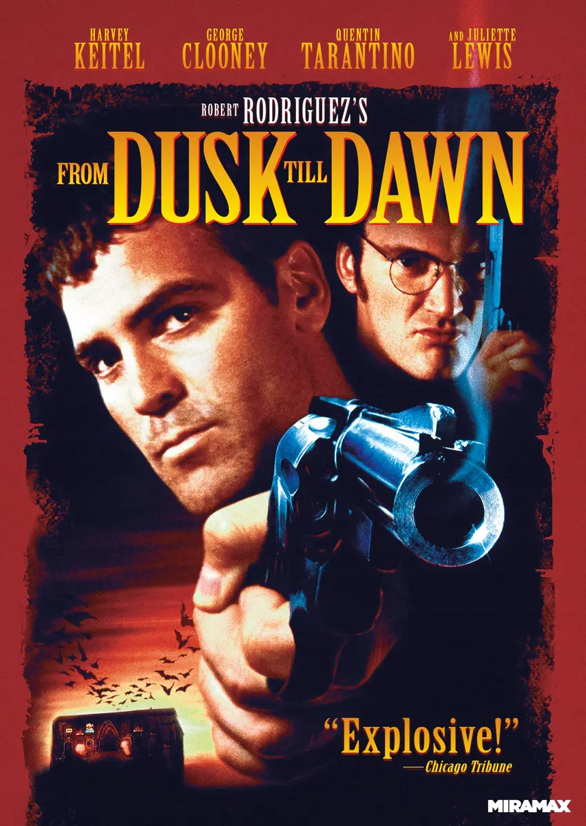 Paramount From Dusk Till Dawn DVD 108min Widescreen Action Horror | Cult Classic - main product image