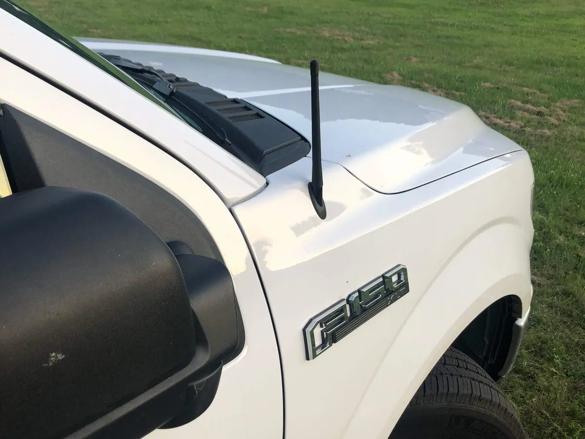 TN TrunkNets Inc Black Antenna for Ford F150 2009-2024 | Premium 7 Inch Car Antenna FM AM - view 2