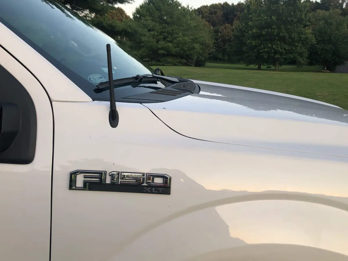 TN TrunkNets Inc Black Antenna for Ford F150 2009-2024 | Premium 7 Inch Car Antenna FM AM - view 3