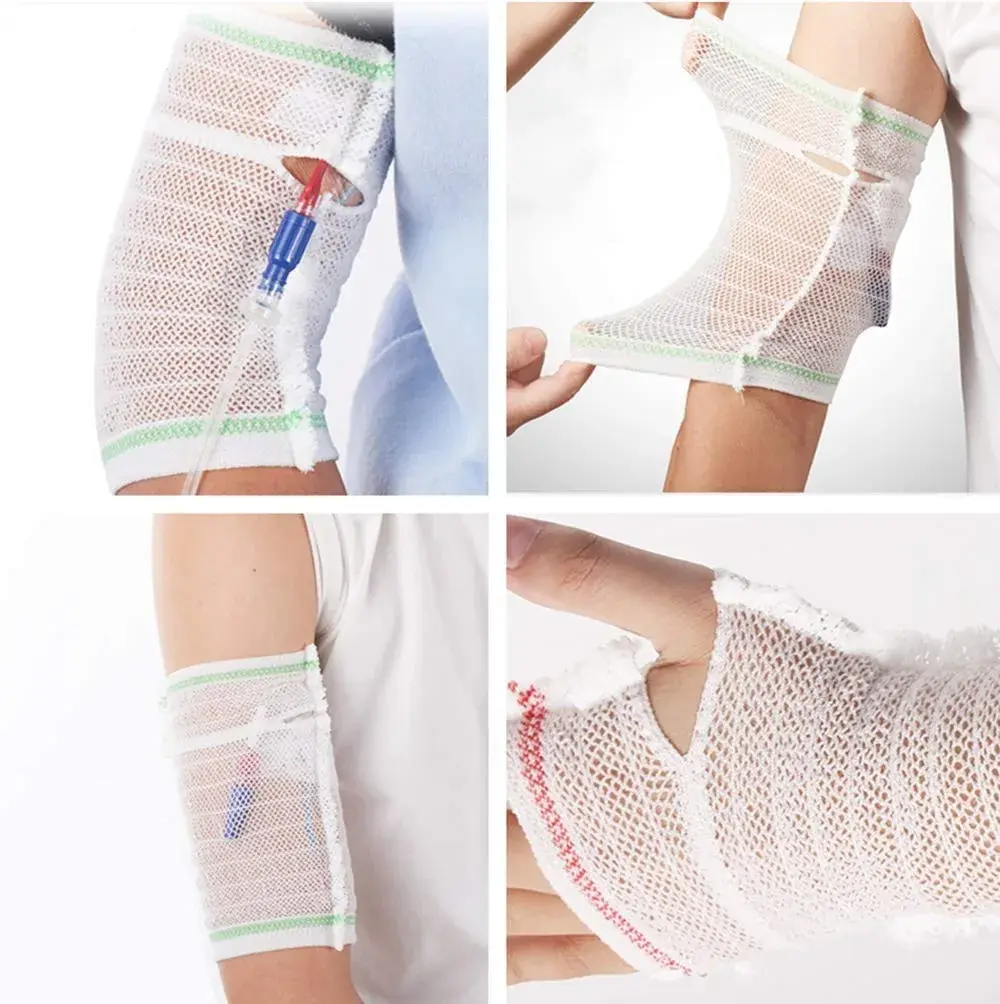 CHOYTONG PICC Line Cover Sleeve XL | Breathable, Ultra-Soft, Elastic Net Arm Protector - view 4
