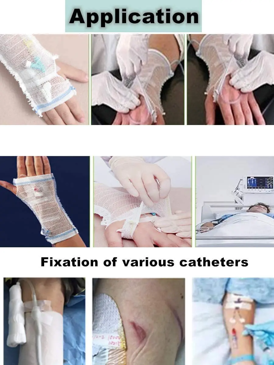 CHOYTONG PICC Line Cover Sleeve for Toddlers Age 1-2, Elastic Net, 2.2cm x 13.2cm (S) | Breathable Arm Protector - view 6