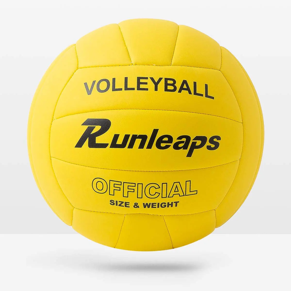 Runleaps Official Size 5 Volleyball 280g (8.2in Diameter) | Waterproof Indoor Outdoor PU Leather - view 3